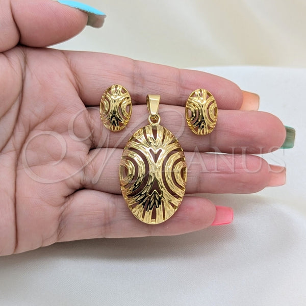 Stainless Steel Ring — Necklace and Earring Polished 06. — alternate product view — SKU 164069 | Acero Inoxidable anillo — Necklace and Earring pulido 06. — SKU 164069