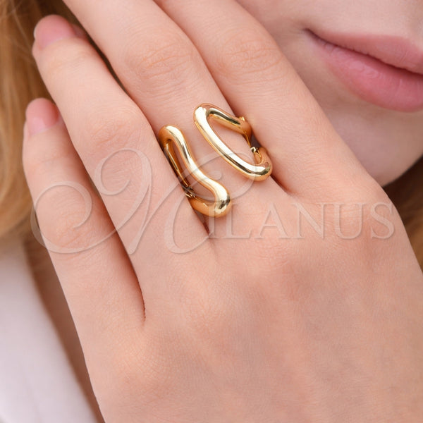 Gold Filled Ring — Multi Stone Ring with White Micro Pave Polished — alternate product view — SKU 164079 | Oro Laminado anillo — Multi Stone Ring with blanco Micro Pave pulido — SKU 164079