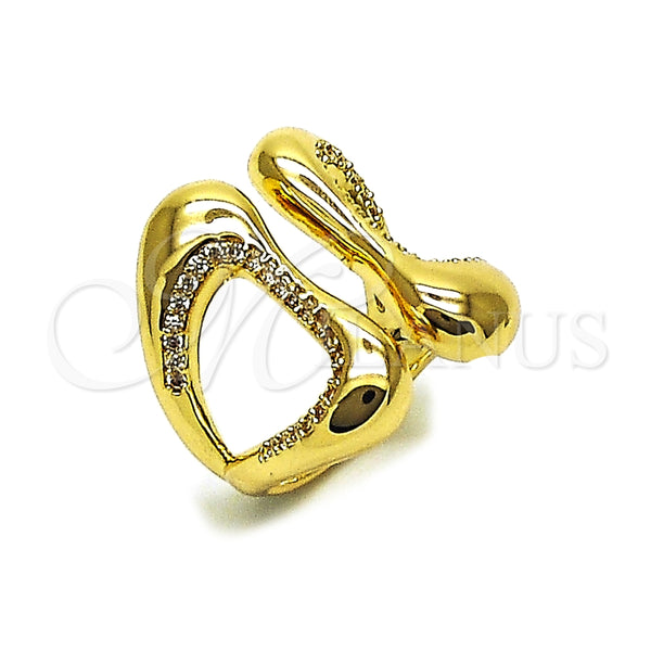 Gold Filled Ring — Multi Stone Ring with White Micro Pave Polished — main product view — SKU 164079 | Oro Laminado anillo — Multi Stone Ring with blanco Micro Pave pulido — SKU 164079