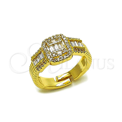 Gold Filled Gold-Filled Baguette and Cluster Ring 01.283.0061 for wholesale, main product view