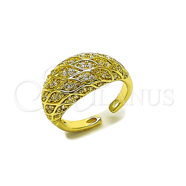 Gold Filled Ring — Multi Stone Ring with White Cubic Zirconia Polished — main product view — SKU 164112 | Oro Laminado anillo — Multi Stone Ring with blanco Cubic Zirconia pulido — SKU 164112