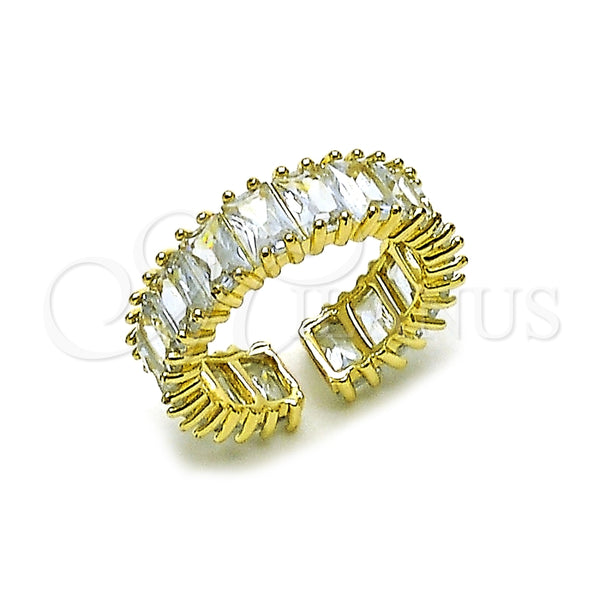 Gold Filled Ring — Multi Stone Ring Baguette Design with White Cubic — main product view — SKU 164175 | Oro Laminado anillo — Multi Stone Ring Baguette diseño with blanco Cubic — SKU 164175