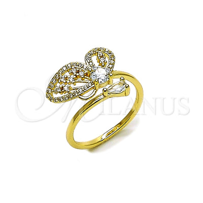 Gold Filled Gold-Filled Butterfly Ring 01.196.0055 for wholesale, main product view