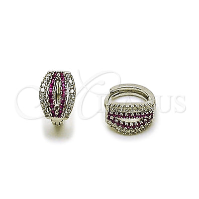 White Gold Filled Rhodium Gold-Filled Hoop Earrings 02.260.0030.12 for wholesale, main product view