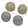 Rhodium Gold Filled Stud Earring, with White Cubic Zirconia, Polished, Rhodium Finish, 02.436.0030.1