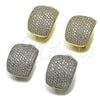 Rhodium Gold Filled Leverback Earring, with White Cubic Zirconia, Polished, Rhodium Finish, 02.436.0032.1