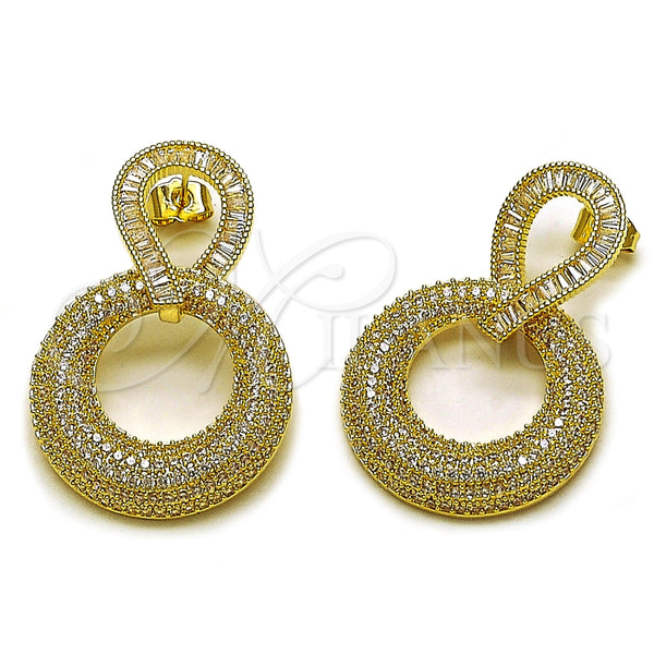 Gold Filled Ring — Stud Earring Baguette Design Polished 02. — main product view — SKU 164264 | Oro Laminado anillo — Stud Earring Baguette diseño pulido 02. — SKU 164264