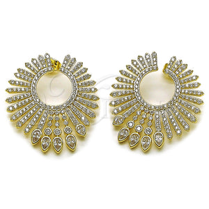 Gold Filled Ring — Stud Earring with White Cubic Zirconia Polished 02. — main product view — SKU 164266 | Oro Laminado anillo — Stud Earring with blanco Cubic Zirconia pulido 02. — SKU 164266