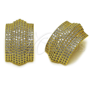 Gold Filled Ring — Stud Earring with White Cubic Zirconia Polished 02. — main product view — SKU 164268 | Oro Laminado anillo — Stud Earring with blanco Cubic Zirconia pulido 02. — SKU 164268