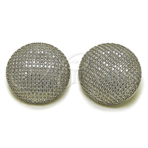 White Gold Filled Ring — Stud Earring with White Cubic Zirconia Polished 02. — main product view — SKU 164292 | Oro Laminado Blanco anillo — Stud Earring with blanco Cubic Zirconia pulido 02. — SKU 164292