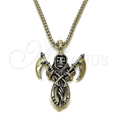Stainless Steel Necklace 04.451.0001.24 for wholesale, main product view