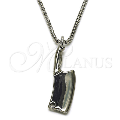 Stainless Steel Necklace 04.451.0012.24 for wholesale, main product view