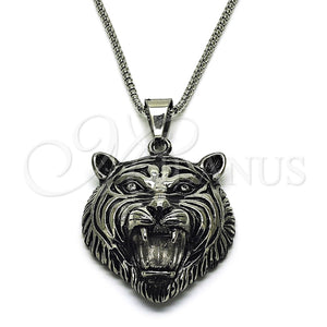 Stainless Steel Necklace — Pendant Necklace Polished 04. 03 MM Thickness 24 — main product view — SKU 164383 | Acero Inoxidable collar — Pendant Necklace pulido 04. 03 MM Thickness 24 — SKU 164383