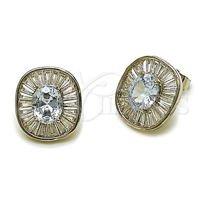 Rhodium Gold-Filled Earrings 02.452.0011 — main product image — SKU 164438 | Aretes de Oro Laminado con Rodio 02.452.0011 — imagen principal del producto — SKU 164438