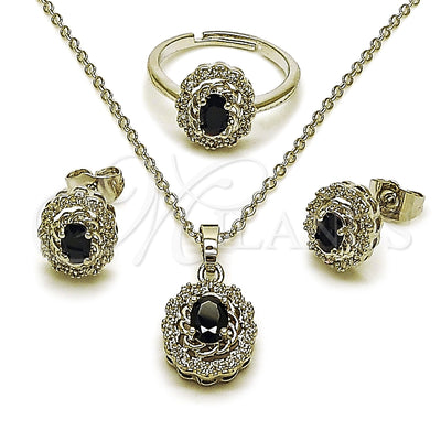 Rhodium Gold-Filled Jewelry Set 06.323.0003.1 for wholesale, main product view