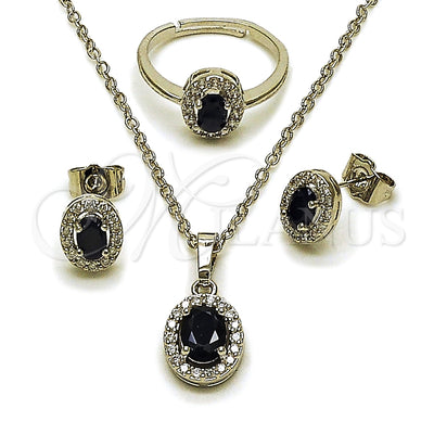 Rhodium Gold-Filled Jewelry Set 06.323.0004.1 for wholesale, main product view