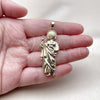 Oro Laminado Religious Pendant, Gold Filled Style San Judas Design, Polished, Golden Finish, 05.210.0021