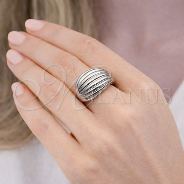White Gold Filled Ring — Elegant Ring Teardrop Design Diamond Cutting 01. One — alternate product view — SKU 164529 | Oro Laminado Blanco anillo — Elegant Ring Teardrop diseño Diamond Cutting 01. One — SKU 164529
