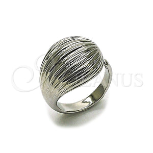 White Gold Filled Ring — Elegant Ring Teardrop Design Diamond Cutting 01. One — main product view — SKU 164529 | Oro Laminado Blanco anillo — Elegant Ring Teardrop diseño Diamond Cutting 01. One — SKU 164529
