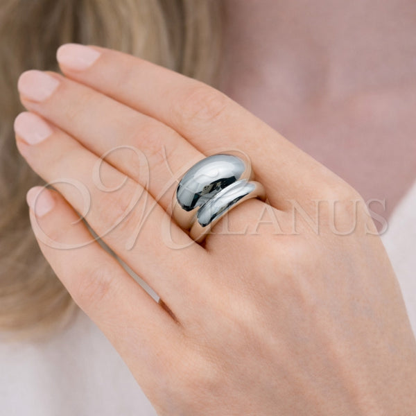 White Gold Filled Ring — Elegant Ring Polished 01. One size fits all — alternate product view — SKU 164530 | Oro Laminado Blanco anillo — Elegant Ring pulido 01. One size fits all — SKU 164530