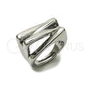 Rhodium Gold Filled Elegant Ring, Polished, Rhodium Finish, 01.213.0084 (One size fits all)