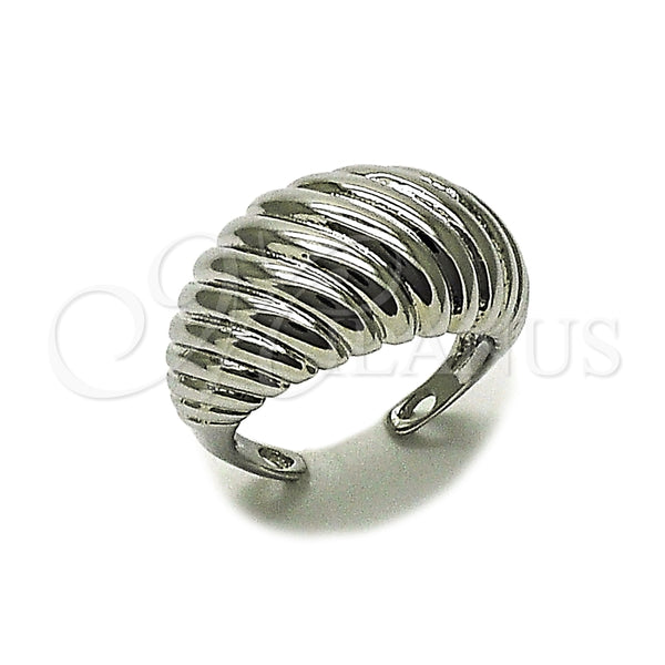 White Gold Filled Ring — Elegant Ring Twist Design Polished 01. One size — main product view — SKU 164533 | Oro Laminado Blanco anillo — Elegant Ring Twist diseño pulido 01. One size — SKU 164533