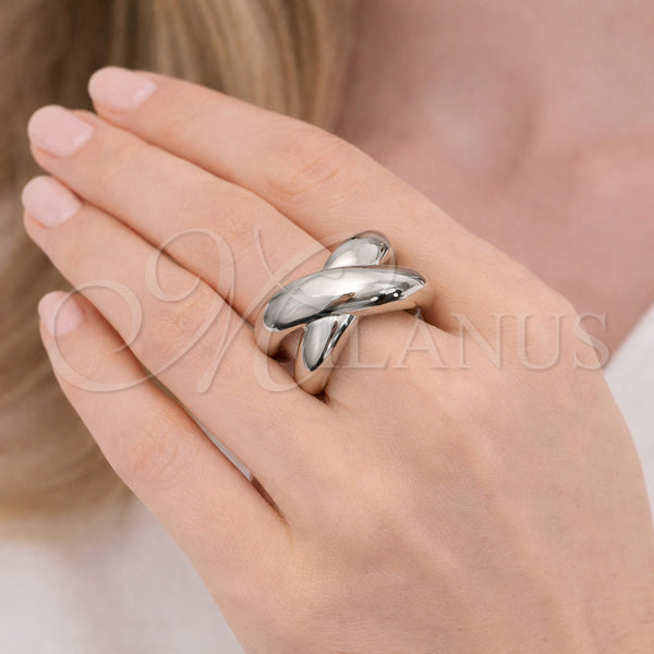 White Gold Filled Ring — Elegant Ring Polished 01. One size fits all — alternate product view — SKU 164537 | Oro Laminado Blanco anillo — Elegant Ring pulido 01. One size fits all — SKU 164537