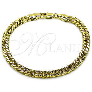 Gold Filled Bracelet — Basic Bracelet Polished 03. Thickness 8 Inches Length — main product view — SKU 164541 | Oro Laminado brazalete — básico Bracelet pulido 03. Thickness 8 Inches Length — SKU 164541