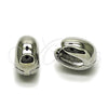 Rhodium Gold Filled Huggie Hoop, Polished, Rhodium Finish, 02.213.0924.15