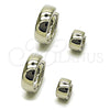 Rhodium Gold Filled Huggie Hoop, Polished, Rhodium Finish, 02.213.0584.1.18