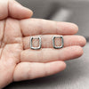Rhodium Gold Filled Huggie Hoop, Polished, Rhodium Finish, 02.213.0897.1.12