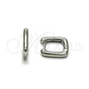 Rhodium Gold Filled Huggie Hoop, Polished, Rhodium Finish, 02.213.0897.1.12