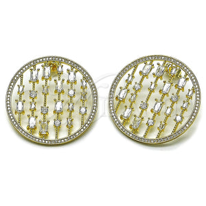 Gold Filled Ring — Stud Earring with White Cubic Zirconia and White — main product view — SKU 164602 | Oro Laminado anillo — Stud Earring with blanco Cubic Zirconia and blanco — SKU 164602
