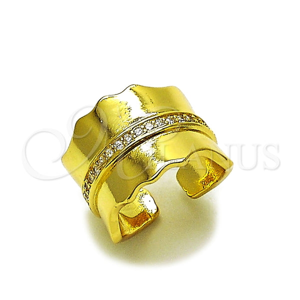 Gold Filled Ring — Multi Stone Ring with White Platina Cubic Zirconia — main product view — SKU 164636 | Oro Laminado anillo — Multi Stone Ring with blanco Platina Cubic Zirconia — SKU 164636