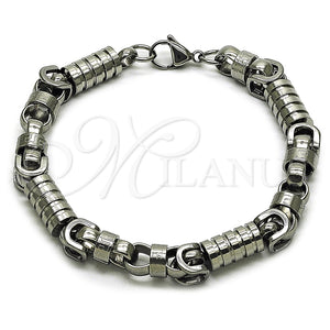 Stainless Steel Bracelet — Solid Bracelet Polished 03. 08 MM Thickness 9 — main product view — SKU 164755 | Acero Inoxidable brazalete — Solid Bracelet pulido 03. 08 MM Thickness 9 — SKU 164755