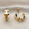 Oro Laminado Small Hoop, Gold Filled Style Polished, Golden Finish, 02.163.0414.22 for wholesale, additional product view 4