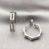 Rhodium Gold Filled Small Hoop, Polished, Rhodium Finish, 02.163.0415.20 for wholesale, additional product view 4