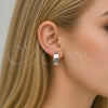Rhodium Gold Filled Small Hoop, Polished, Rhodium Finish, 02.163.0417.1.20 for wholesale, additional product view 2