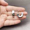 Rhodium Gold Filled Small Hoop, Polished, Rhodium Finish, 02.163.0417.1.20 for wholesale, additional product view 3