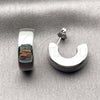 Rhodium Gold Filled Small Hoop, Polished, Rhodium Finish, 02.163.0417.1.20 for wholesale, additional product view 4