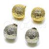 Rhodium Gold Filled Small Hoop, Diamond Cutting Finish, Rhodium Finish, 02.163.0240.1.20