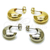 Rhodium Gold Filled Stud Earring, Polished, Rhodium Finish, 02.163.0246.1