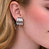 Rhodium Gold Filled Stud Earring, Polished, Rhodium Finish, 02.163.0422.1
