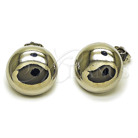 Rhodium Gold Filled Stud Earring, Polished, Rhodium Finish, 02.163.0383.1