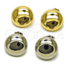 Rhodium Gold Filled Stud Earring, Polished, Rhodium Finish, 02.163.0383.1