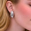 Rhodium Gold Filled Stud Earring, Polished, Rhodium Finish, 02.163.0268.1