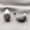 Rhodium Gold Filled Stud Earring, Teardrop Design, Polished, Rhodium Finish, 02.163.0425.1 for wholesale, additional product view 4