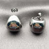 Dorado Oro Laminado Aretes, vista 4 de la galería del producto por Mayoreo, vista adicional 4 del producto