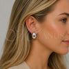 Rhodium Gold Filled Small Hoop, Polished, Rhodium Finish, 02.163.0430.1.22