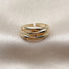 Oro Laminado Elegant Ring, Gold Filled Style Polished, Golden Finish, 01.163.0018 (One size fits all) for wholesale, additional product view 4